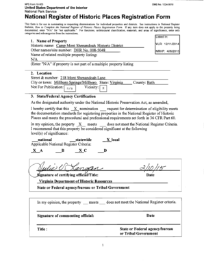 National Register of Historic Places Registration Form