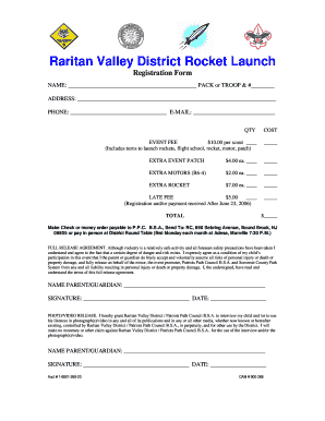 Raritan Valley District Rocket Launch - Troop 84 - troop84online