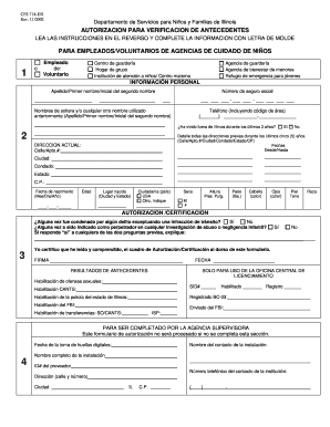 AUTORIZACION PARA VERIFICACION DE ANTECEDENTES