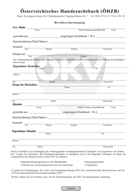 Österreichisches Hundezuchtbuch (ÖHZB)