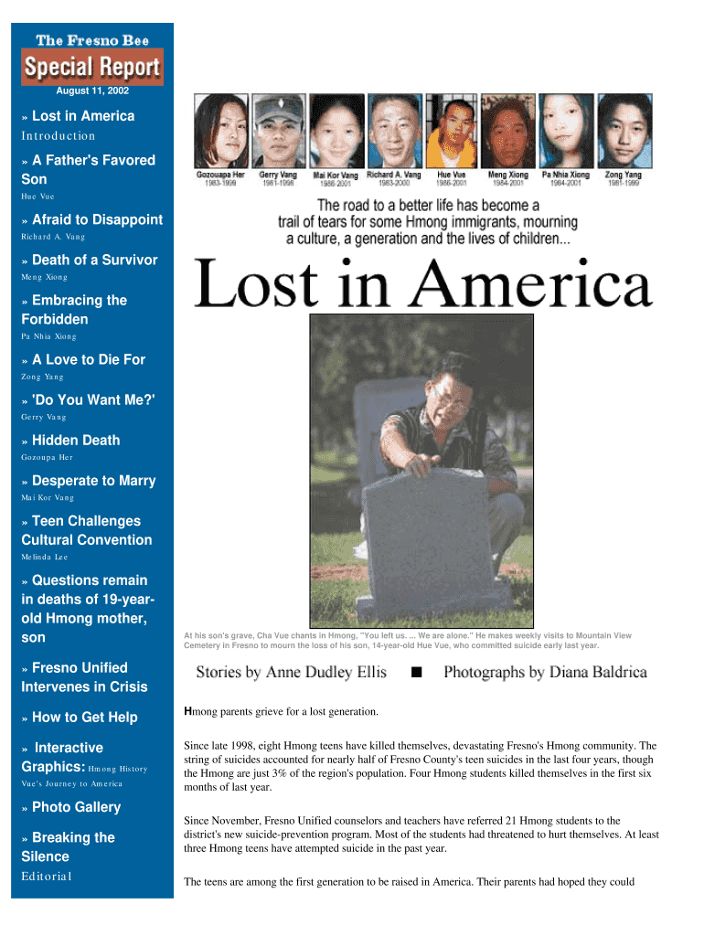 Fresnobee.com Lost in America - Minnesota.gov - mn Preview on Page 1