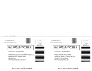 Emergency Planning Postcard