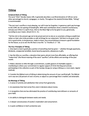 Parishioner Authorization Form