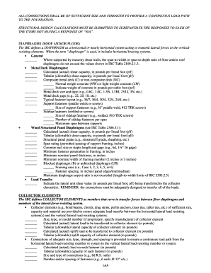 Lateral Load Resisting Systems and Connections Worksheet