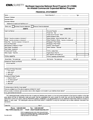 Allstate Commercial Financial Statement