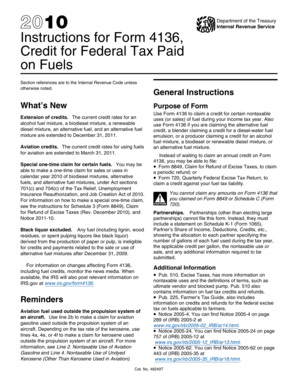 Instructions for Form 4136