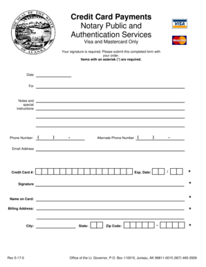Credit Card Payment Form