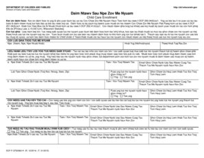 Wisconsin Child Care Enrollment Form