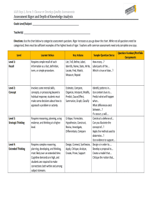 How to read caresource insurance card - Assessment Rigor and Depth of Knowledge Analysis - nj