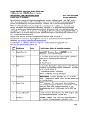 Facility MVNRLM Diesel Fuel Report