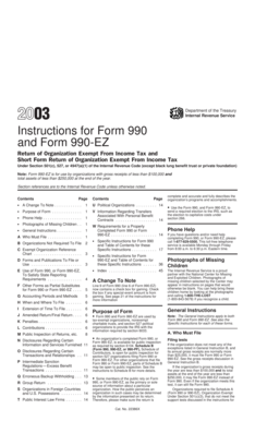 Instructions for Form 990 and Form 990-EZ