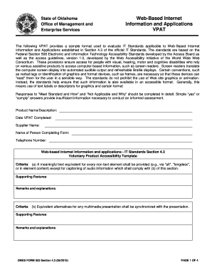 Solicitation 8300001090. The State of Oklahoma Office Of Management and Enterprise Services (OMES)/ISD Procurement is seeking procurement and implementation on behalf of the Oklahoma Department of Human Services (OKDHS) ADvantage Waiver and