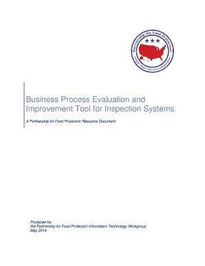Business Process Evaluation Tool for Inspection Systems