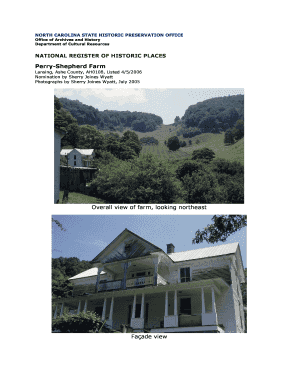 National Register of Historic Places Registration Form