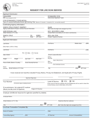 Fillable Online STANDARD CCW Fax Email Print - pdfFiller