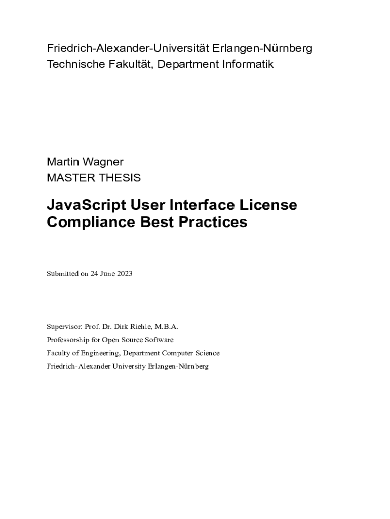 Fillable Online OpenSource License Compliance in Software Supply