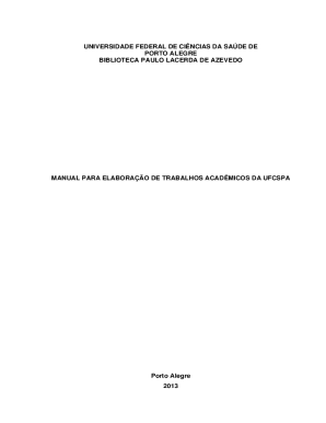 Universidade Federal de Cincias da Sade de Porto ...