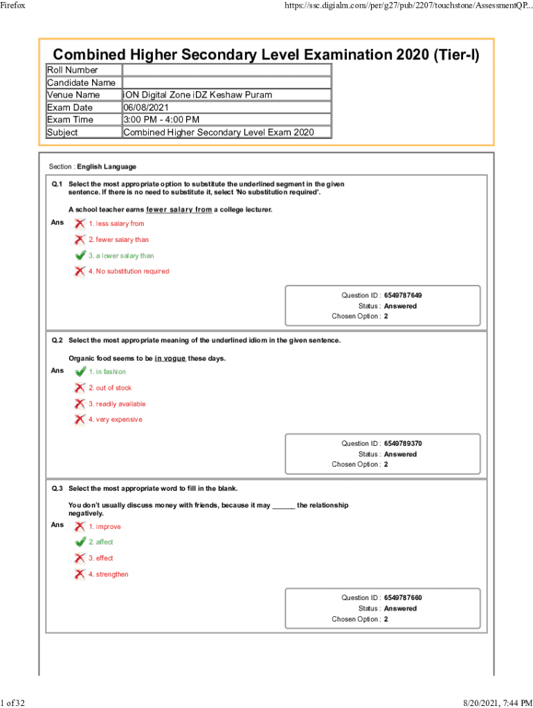 Form preview