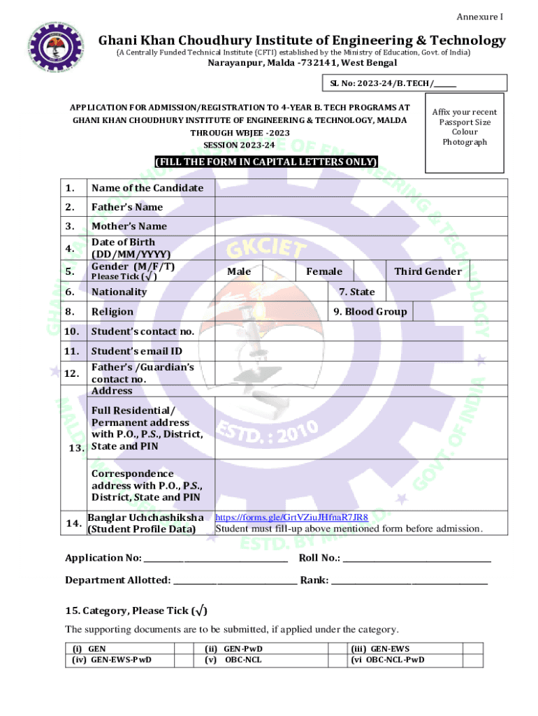 Fillable Online Narayanpur, Malda 732141, West Bengal Fax Email Print