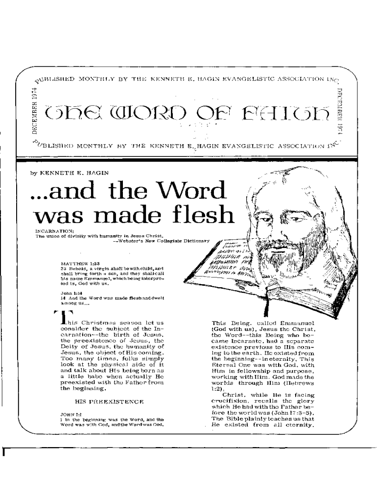 Fillable Online Kenneth E Hagin The Art of Prayer pdf Fax Email Print ...