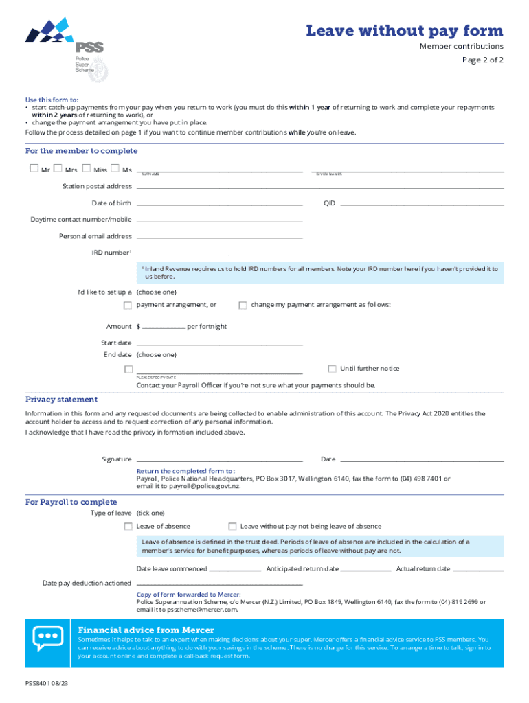 Form preview