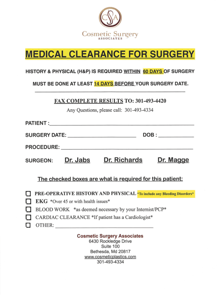 Age limitationAsk A Surgeon - For Medical Professionals Preview on Page 1