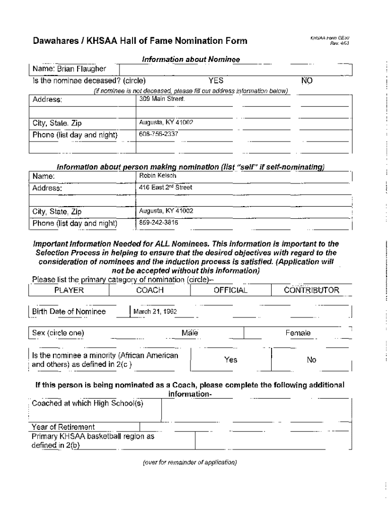 Form preview