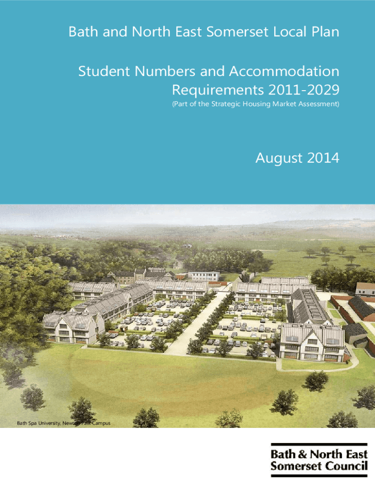 Fillable Online Bath and North East Somerset Local Plan Student Fax Email Print pdfFiller