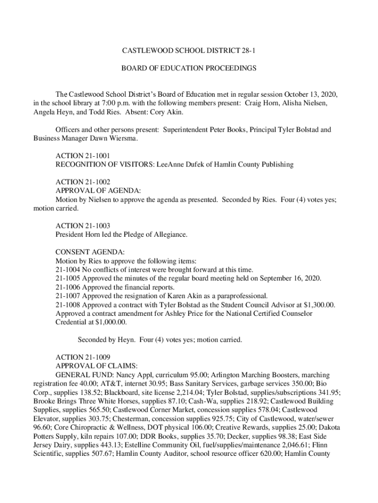 Fillable Online Castlewood School District uses mobile classroom after
