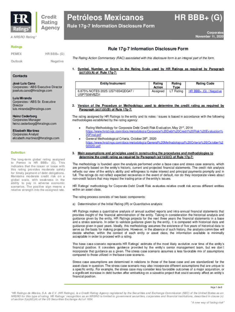 Fillable Online The Rating Action Commentary (RAC) associated with this ...