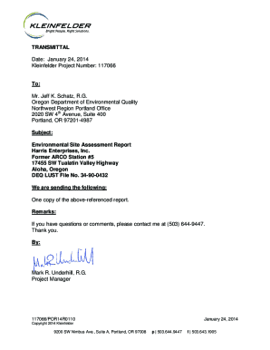 Jeff Schatz - Project Manager - Oregon Department of ...