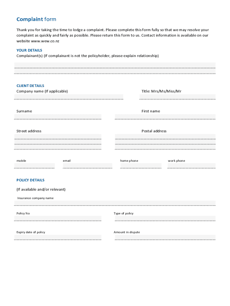 Form preview
