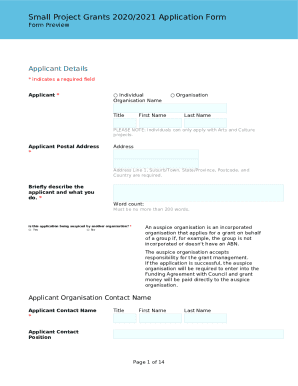 Form preview
