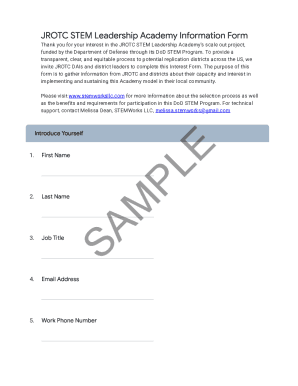 Form preview