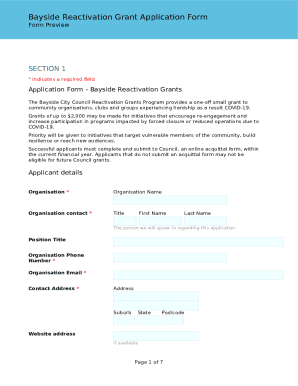 Form preview
