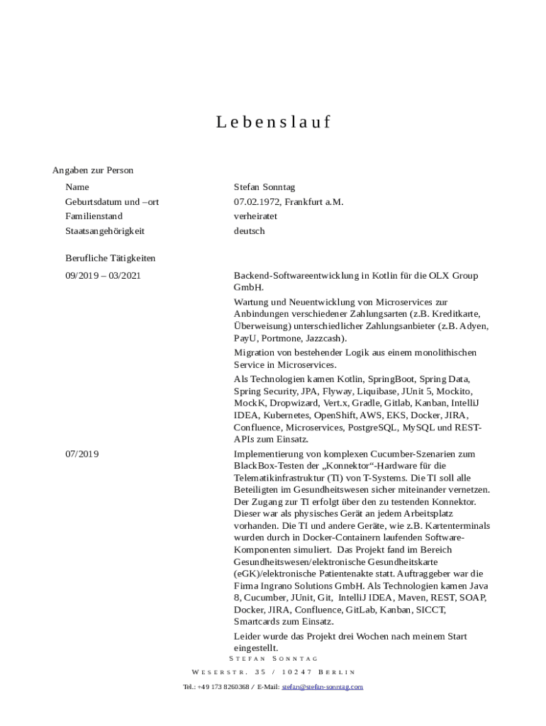 Form preview