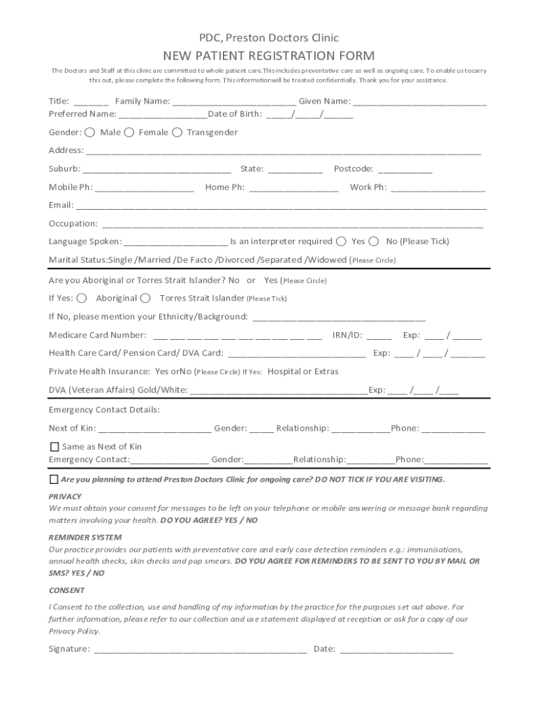 Form preview