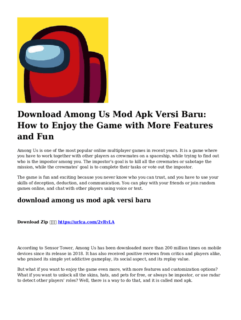 Fillable Online Save 30 on Among Us on Steam Fax Email Print pdfFiller