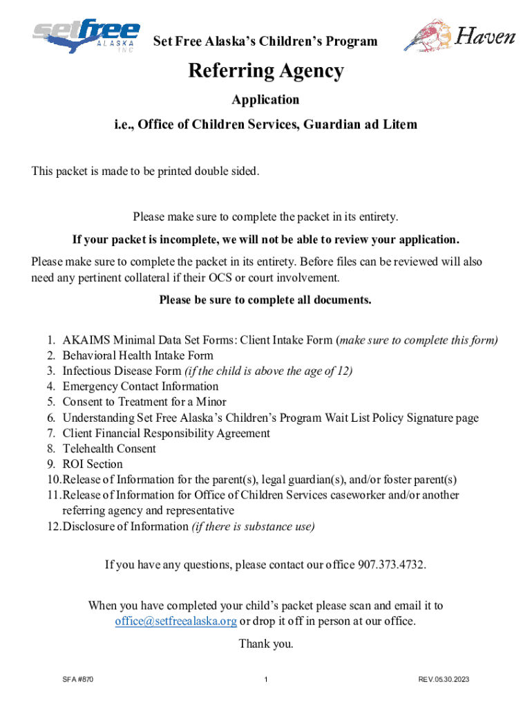 Fillable Online Guardian Ad Litem Alaska Department of Administration