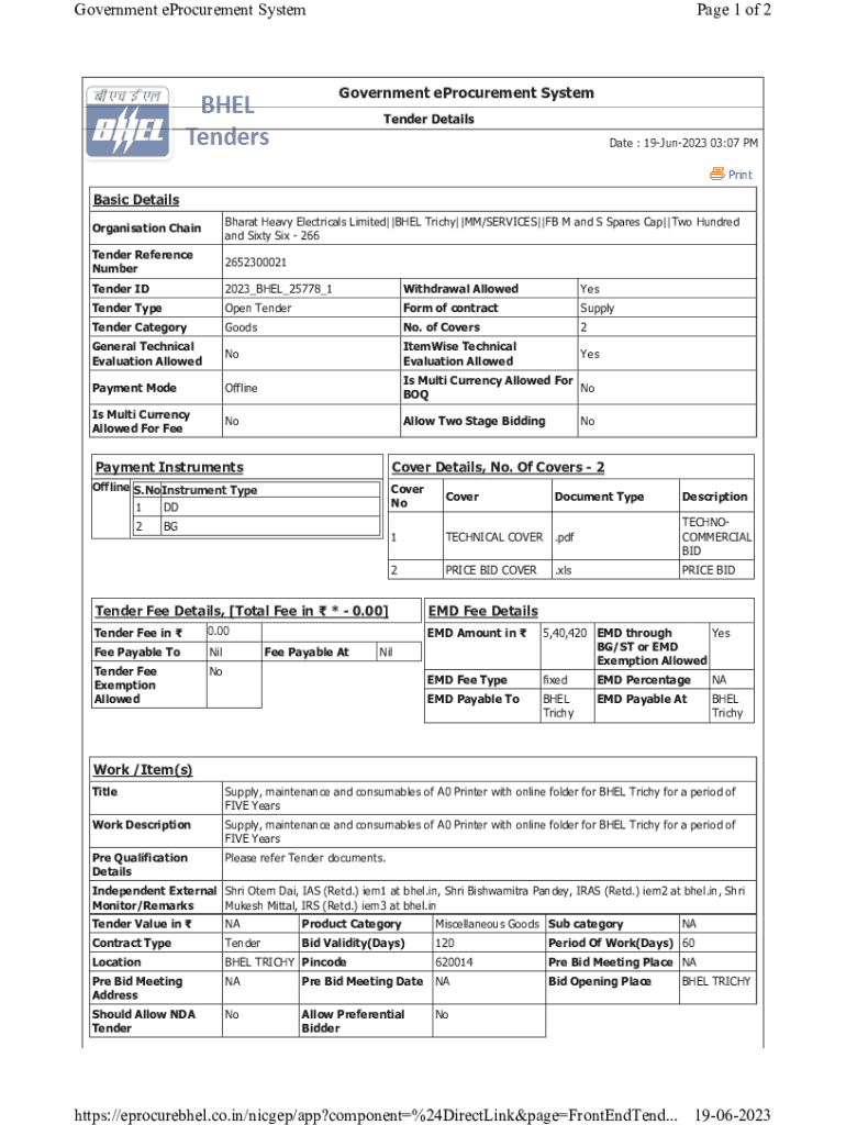 Form preview
