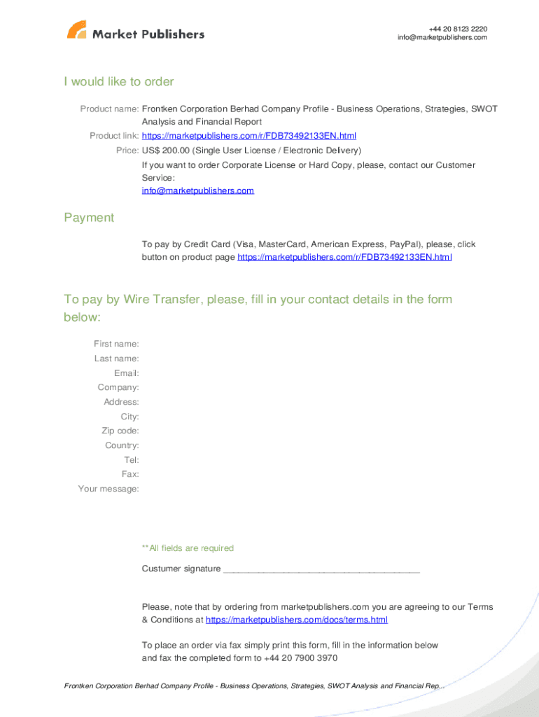Form preview