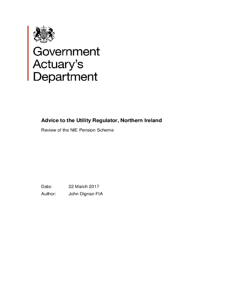 Fillable Online Energy costs Northern Ireland's Utility Regulator