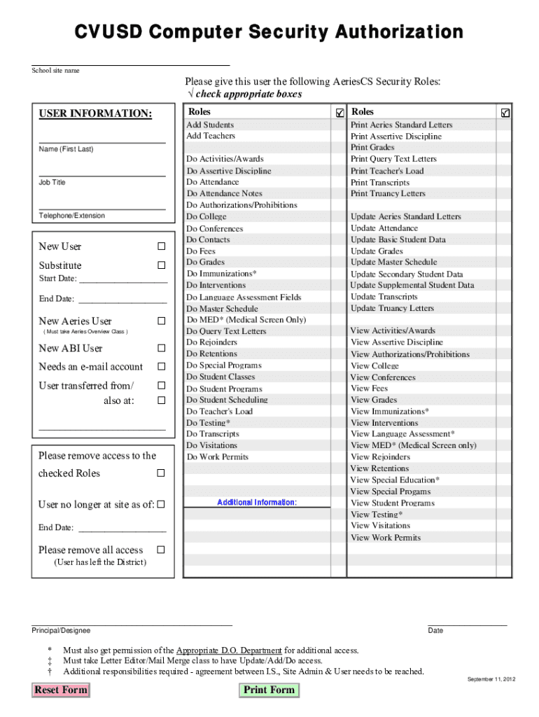 Form preview