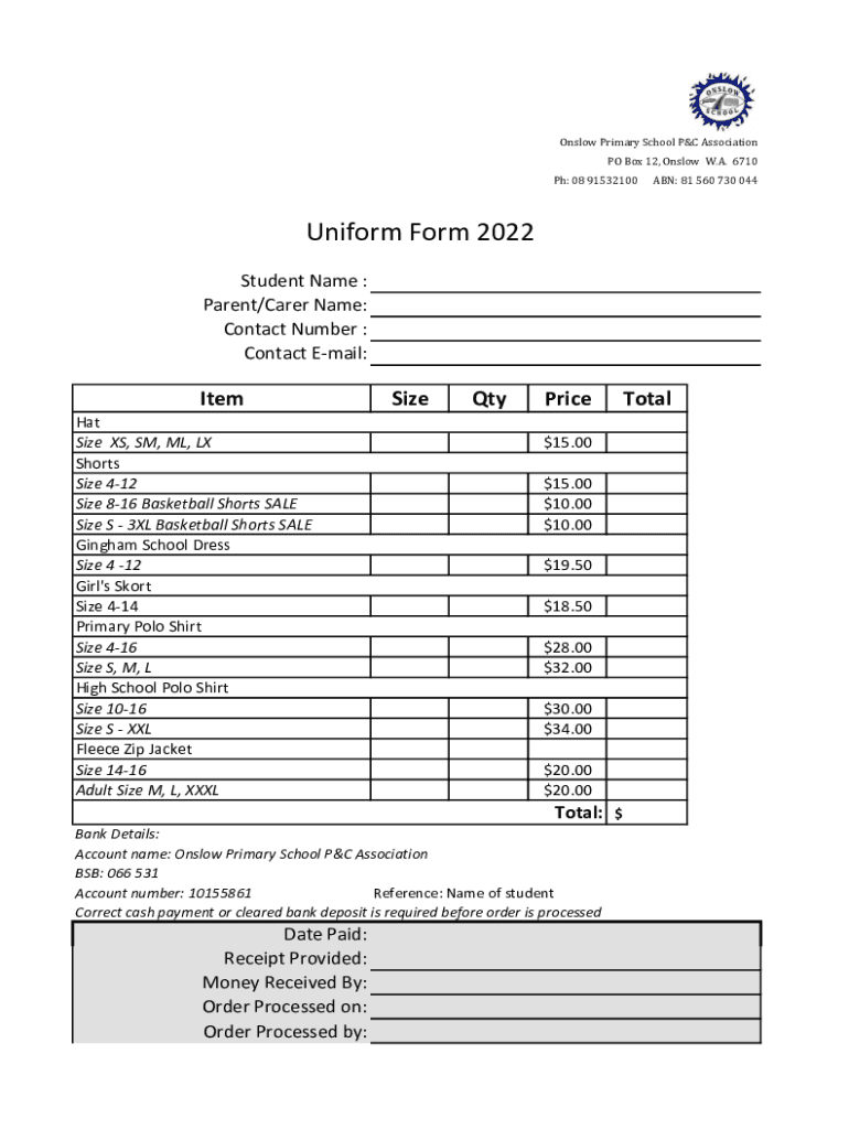 Form preview