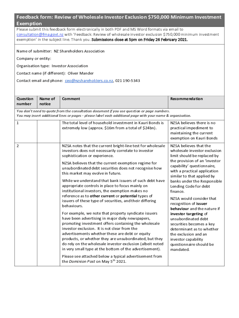 Form preview