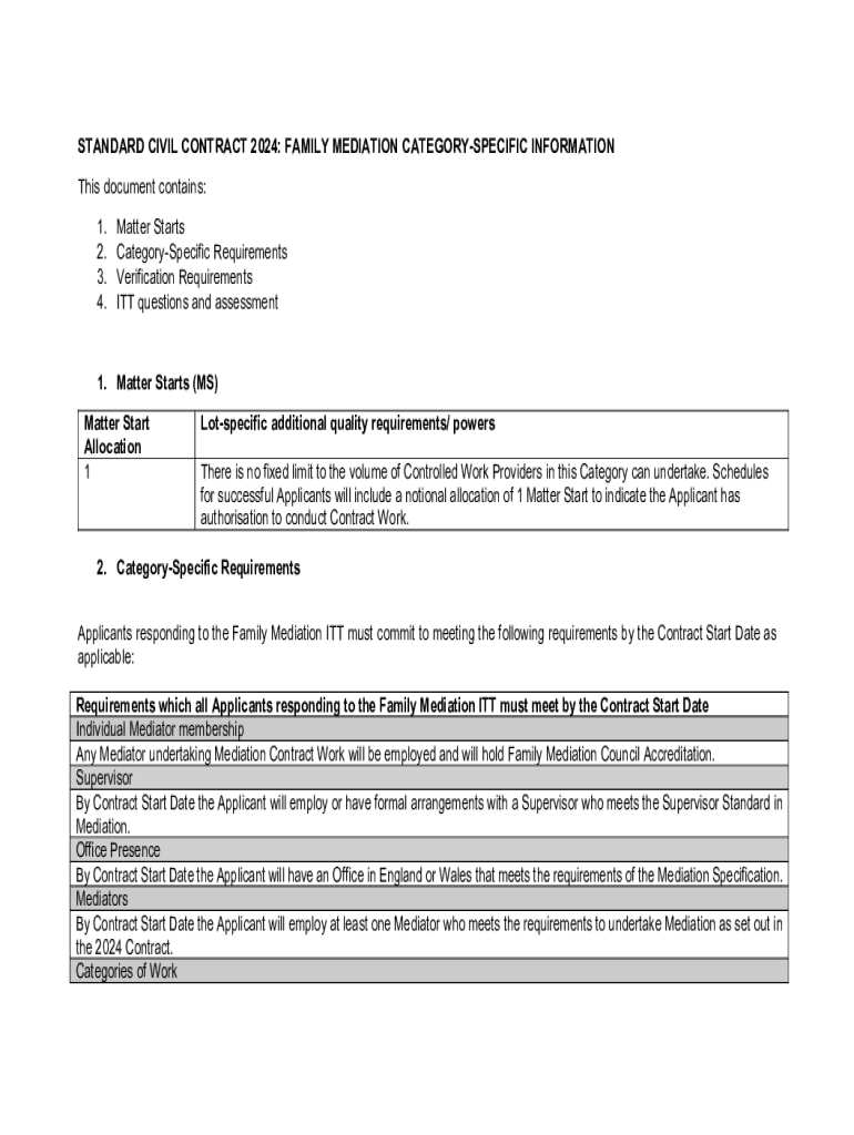 Fillable Online Civil news tender opens for 2024 standard civil