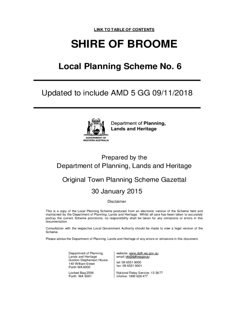 Fillable Online Local Planning Strategies, Schemes and Structure Plans