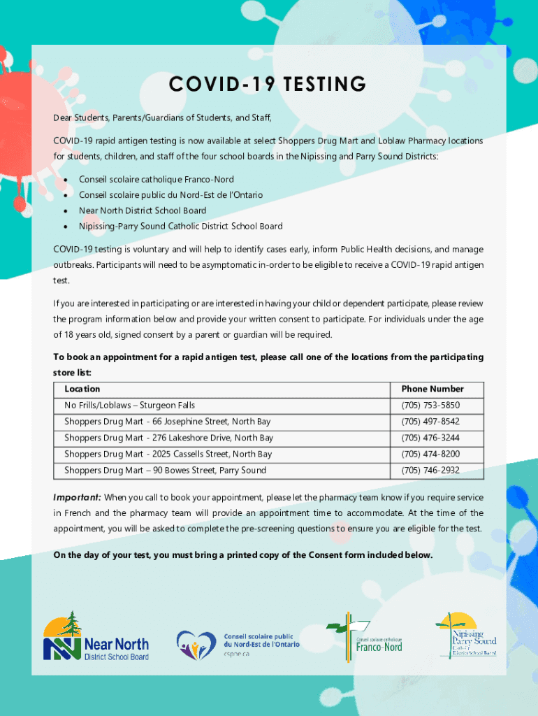 Fillable Online Rapid antigen testing now available in some pharmacies ...