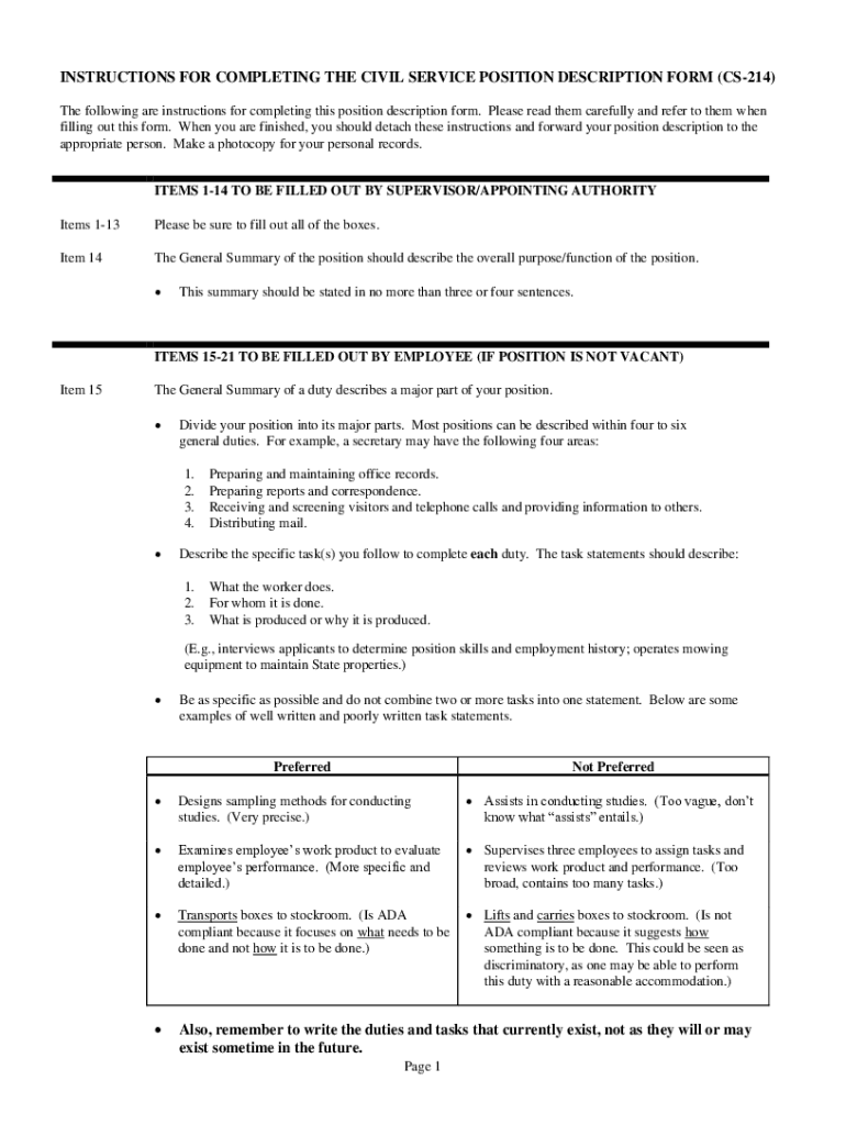 Position description form deped teacher 1 at gabriel basser blog