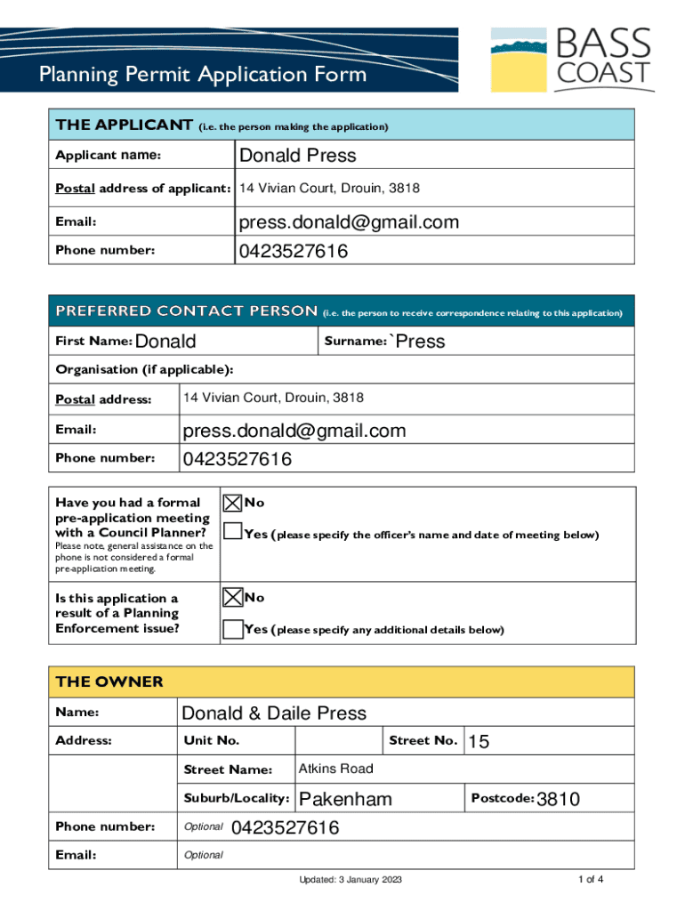 Form preview